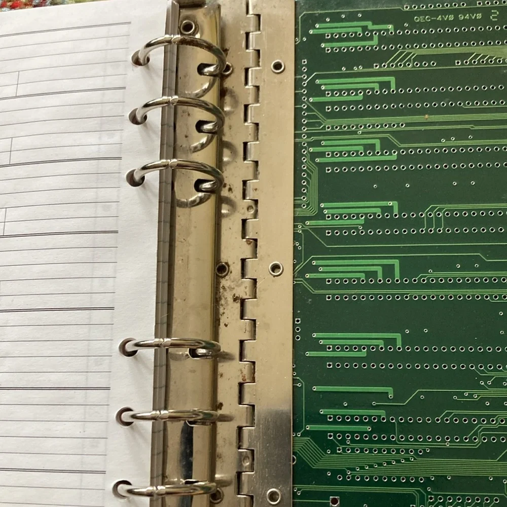 Vintage Circuit Board Notebook -Free With Bundle!
